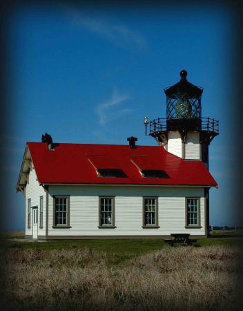 Lighthouse in Mendo.