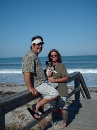 Nicky, Me and Shukura at the beach.