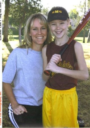 Amber, My softball star!