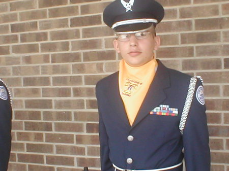 chris 2 yr rotc at competition