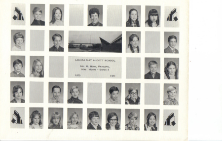 Alcott Elementary School Pics from Long Ago