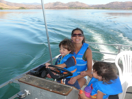 My Boys And I At Skinner lake