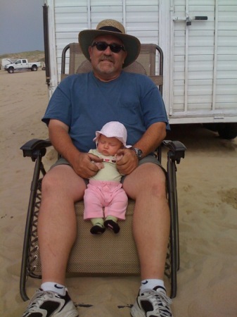 granddaughter's 1st trip to Pismo