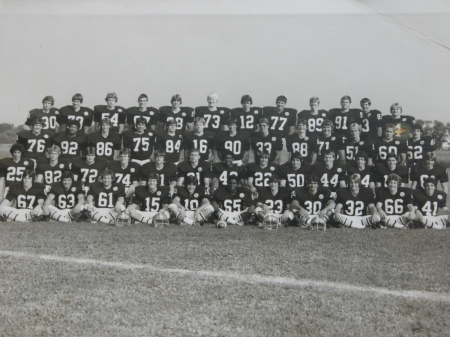 77-78 Varsity Football Team
