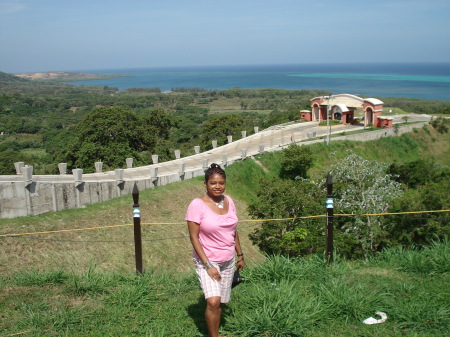 Lisa in Roatan, Honduras 2008