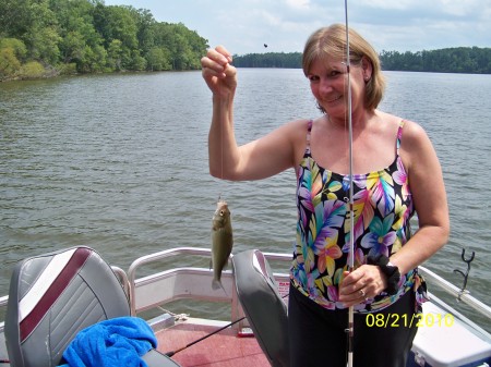 Fishing at Lake Murray