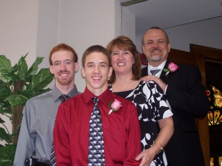 Family Pic at my brothers Wedding
