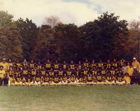 Football team picture 1977-1978 year