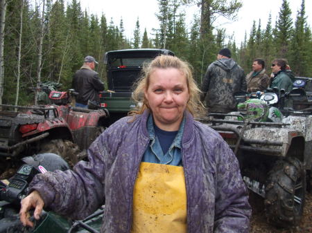 Me quadding and getting muddy