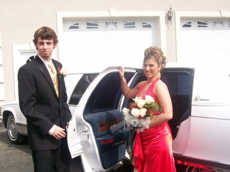 My Son (Bryan) & Date at Prom
