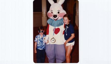 MY KIDS AT DISNEY WORLD 1981