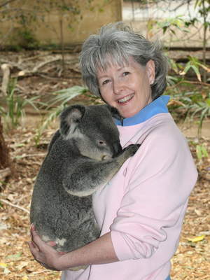 Linda at Lone Pines Koala Sanctuary