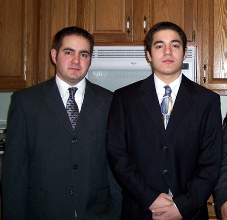 Sons, Vinnie and Nick 2008