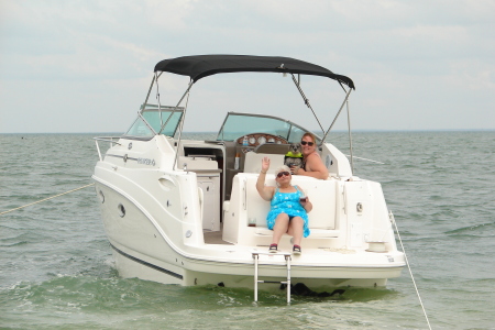 Boating off Caladesi Island