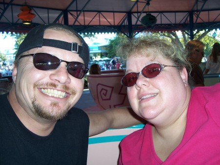 Bill and Terri in the Teacups