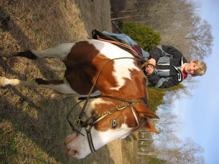 Thomas & his horse, Sassy.