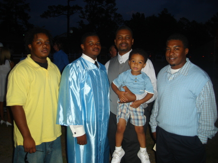 Youngest son graduation