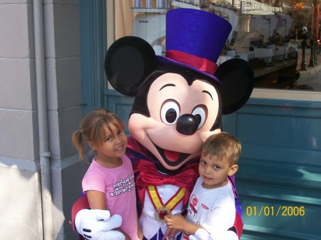 We love Mickey Mouse
