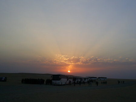 dusk in Iraq