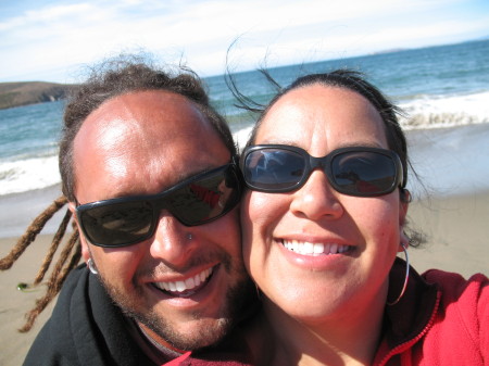 Rob and Imelda at Dillon Beach