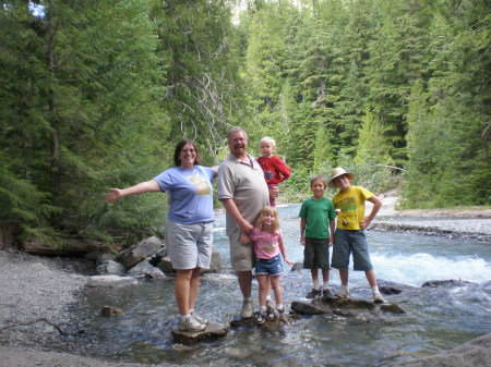 Lisa and family July 2008