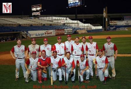 Mustangs:Major Seniors Baseball League Team 08