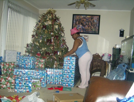 Christmas 09.  My youngest daughter.