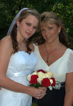 Me & My Daughter - on her wedding day