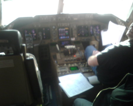 747 Glass Cockpit