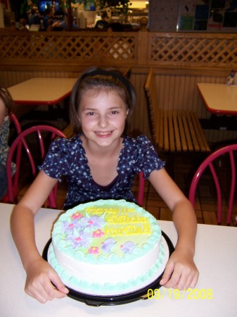 Happy 11th birthday, Kristina!