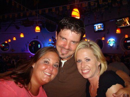 Mary, Jeff and I at Nightcrawlers