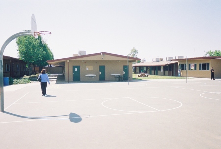 rear view from blacktop