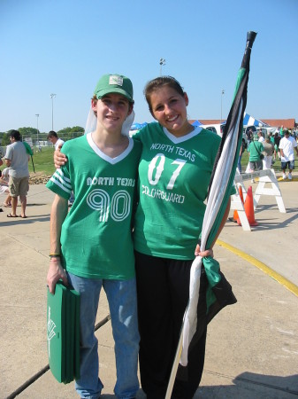 My kids at the North Texas game