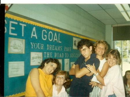 Alton Dixon, Julie, Becky, Karen and Carrie