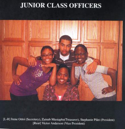 Jr Class Officers 2008