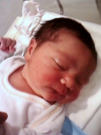 My great grand daughter born April 5, 2012