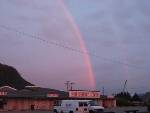 a double rainbow....
