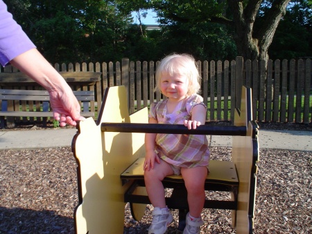 Cami at the park