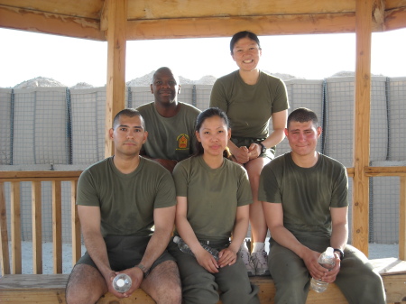 Me and my Marines in Iraq