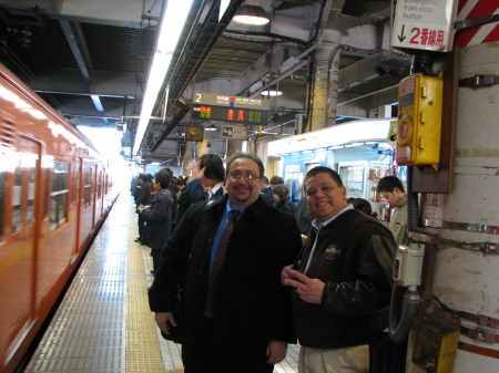 Train platform with U.S. Program Mgr.