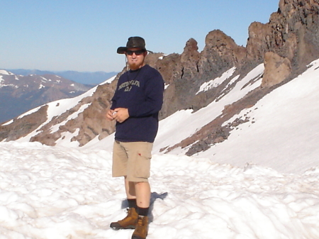 climbing Mt. Shasta