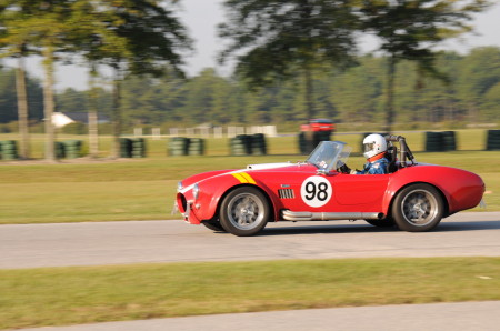 Son Chris in Cobra "at speed"