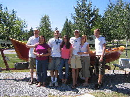 Family river trip