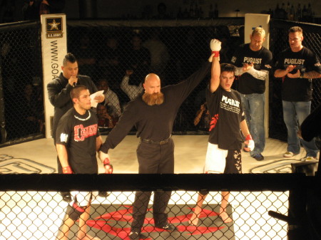 my son's 2nd MMA fight