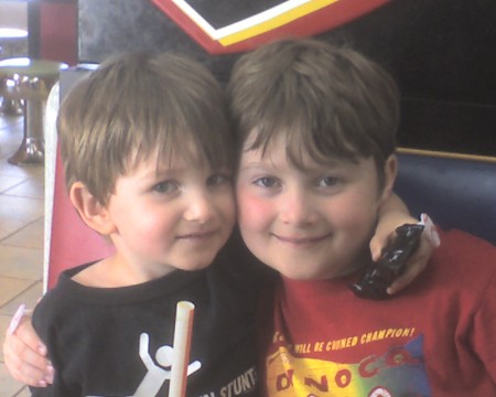andrew and tyler at mikky d's.