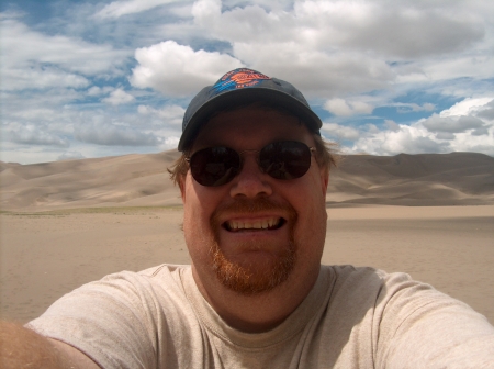 Self Portrait Great Sand Dunes