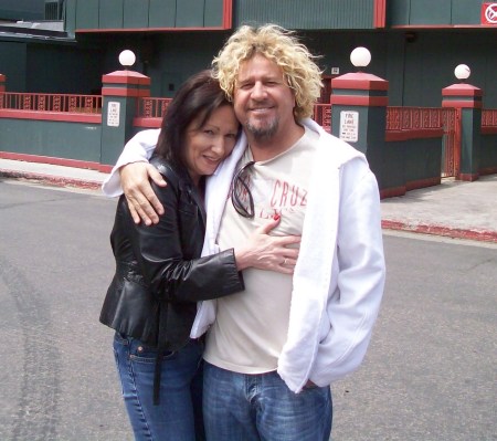 Me & Sammy Hagar! 5-4-08