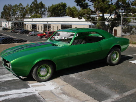 new paint on our 1968 Camaro