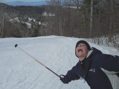 Skiing at Gunstock...