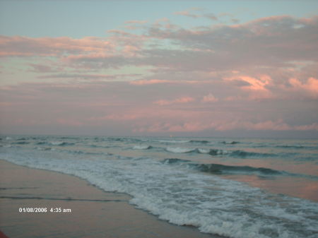 Sunset at Myrtle Beach SC